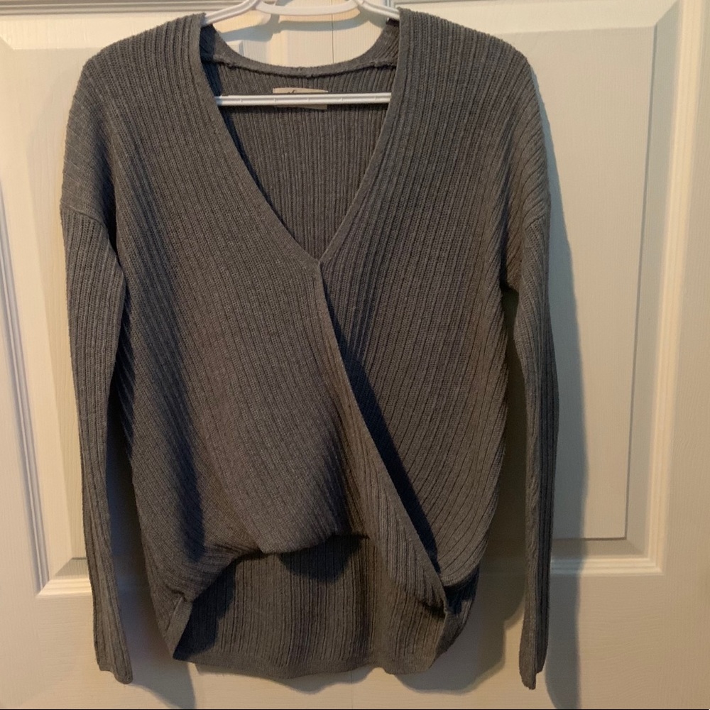 Hollister wrap sweater